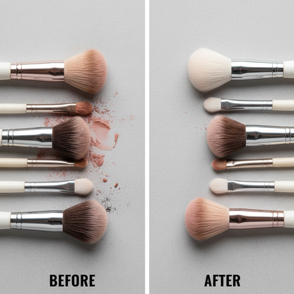 Automatic Makeup Brush Cleaner Dryer Machine Cosmetic Brushes Cleaning Air Drying Machine Sponge Egg Washing Drying Tools