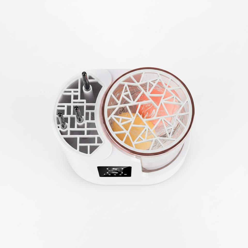 Automatic Makeup Brush Cleaner Dryer Machine Cosmetic Brushes Cleaning Air Drying Machine Sponge Egg Washing Drying Tools